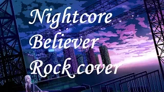 -Nightcore-Believer-Imagine Dragons-David MeShow Metal cover-