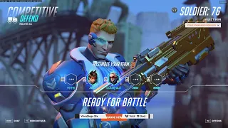 22800 DMG! GALE INSANE SOLDIER 76 SEASON 9 TOP 500 GAMEPLAY OVERWATCH 2