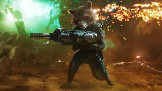 Rocket Vs The Ravangers Fight Scene | Guardian Of The Galaxy Vol.2