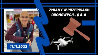 Zmiany w przepisów dronowych Q & A || Latająca Kawka 307