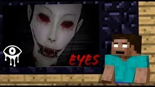 Monster School: Eyes The Horror Game Challenge - Minecraft Animation