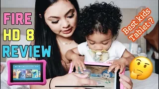 TODDLER'S FIRST TABLET Amazon Fire HD 8 Review | Genna Therese