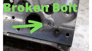 How To Remove a Broken LS Exhaust Manifold Bolt (off car)