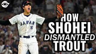 Ohtani vs. Trout: A Breakdown of a HISTORIC Battle #baseball #wbc