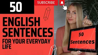 50 English Sentences for Your Everyday Life