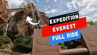 Expedition Everest | 4K Roller Coaster POV | Disney World | Animal Kingdom Rides | Disney Rides