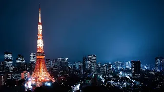 Relax LOFI music, TOKYO relax music, music with city background  Study music