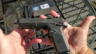 FNX 45 Tactical :a beginners experience with a new fun.