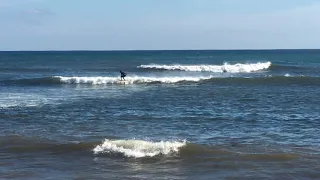 Learning to hydrofoil in the surf 1/3