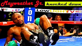 5 TIMES Floyd Mayweather GETS KNOCKED DOWN (or almost)