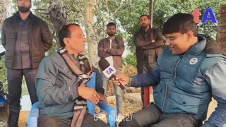 Bihar dairy based Ashok mahto gang leader interview by the activists ved prakash