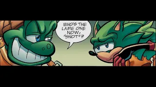 Sonic Universe Issue #29 Scourge Lock Down: Part 1 [Rock Bottom!] Comic Drama!