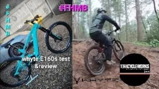 Whyte E160 s 2023 test ride and Review #whytebikes #yorkcycleworks #emtb The best emtb I've Ridden.