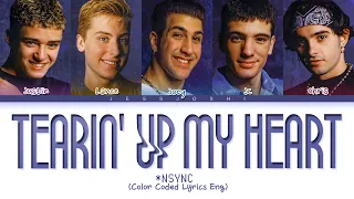 *NSYNC - Tearin' Up My Heart (Color Coded Lyrics Eng)