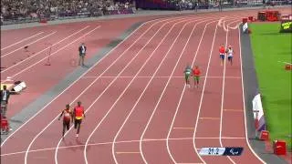 Athletics - Men's 400m - T11 Final - London 2012 Paralympic Games