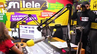 Milele Fm Interview | Vinc On The Beat with Ankali Ray / Making  a beat