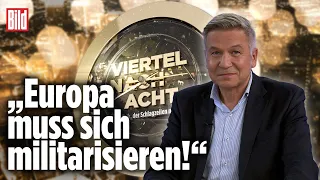 „Vorsicht vor Russland und China!“ | Josef Braml bei Viertel nach Acht