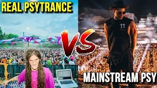 Real Psytrance VS Mainstream Psytrance