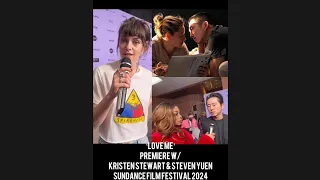 ‘LOVE ME’ Premiere ft. Steven Yeun & Kristen Stewart at Sundance Film Festival 2024