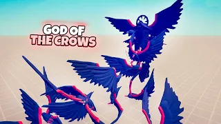 GOD OF THE CROWS vs EVERY FACTION | TABS Totally Accurate Battle Simulator Gameplay