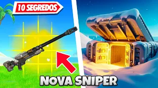 TOP 10 SEGREDOS DA TEMPORADA 3 DO FORTNITE