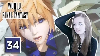 WHAT A SAD ENDING! | World of Final Fantasy Ending Gameplay Walkthrough Part 34