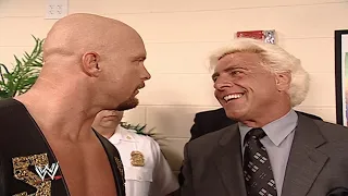 Stone Cold & Ric Flair Contract Signing What?