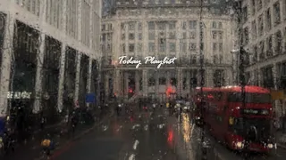 Ed Sheeran and the Rainy Street of London | Best Songs of Ed Sheeran | Ed Sheeran Playlist