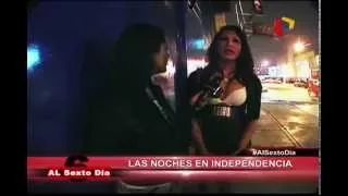 Prostitución y desenfreno en las calles de Independencia