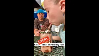She will eat EVERY Treat at Hershey Park! 😬