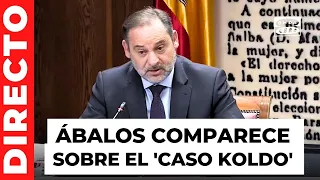 Ábalos comparece por el 'caso Koldo' en la comisión del Senado