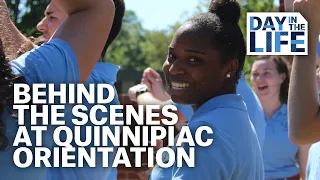 Day in the Life of Orientation at Quinnipiac University