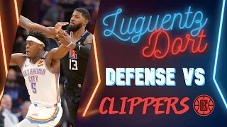 Luguentz Dort All Defensive Possessions vs. Clippers - January 22nd 2021