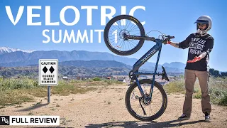 Accidentally Hitting a 2x Black Diamond on The Velotric Summit 1 eMTB