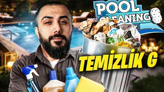 HAVUZDAKİ CİNAYET KALINTILARINI TEMİZLİYORUM! POOL CLEANING SIMULATOR | Barış Can