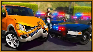 GTA 5 Roleplay - worlds worst car trolling cops | RedlineRP