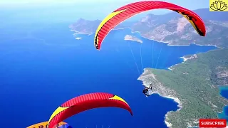 Hot air ballooning in Cappadocia, paragliding in Oludeniz, parachute and wingsuit  EPIC piano violin