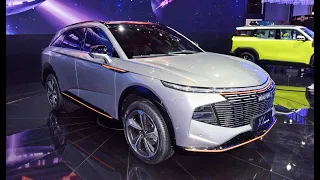 2022 Haval XY all new at the luxury interior and exterior exhibition