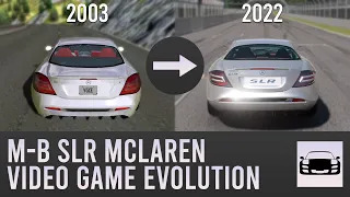 Mercedes-Benz SLR McLaren Video Game Evolution (2003-2022)