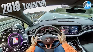 2019 VW Touareg R-Line - 0-200 km/h acceleration!