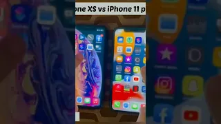 iphone xs vs iphone 11 pro