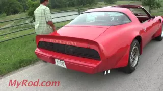 1979 Trans Am 4 speed WS6 T-tops (video 2) - MyRod.com