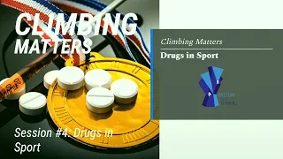 WCC Climbing Matters - Drugs in Sport