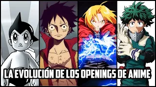 Evolución de Openings de Anime desde 1963 hasta 2022 | Anime Dark