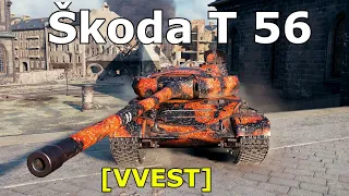 World of Tanks Škoda T 56 - 9 Kills 7,8K Damage