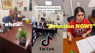 CALLING TEACHERS BY THEIR FIRST NAME | TIKTOK COMPILATION 2023