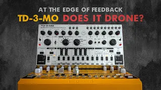 Behringer TD-3-MO, will it drone? Analog hardware ambient drone. At The Edge of Feedback 001