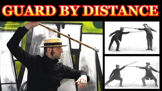 Simple Self-defence with the walking cane - Pierre Vigny 's stick fighting of Bartitsu