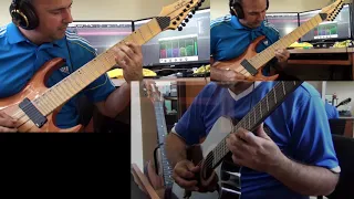 Haken - Pareidolia guitar cover by Michael Bonet