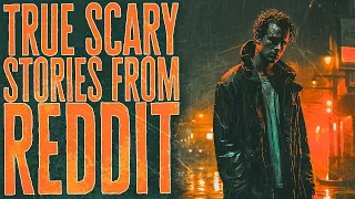 True Horror Stories from Reddit - Black Screen Scary Stories - With Ambient Rain Sound Effects